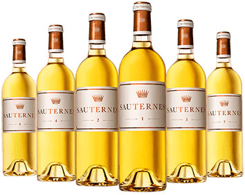 Vin « Sauternes » numéroté à chaque nouvelle cuvée