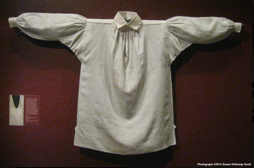 Chemise au XVIIIe siècle