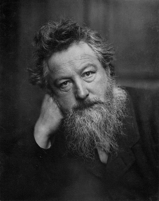 William Morris, un designer textile qui a eu une influence clé sur le mouvement Arts and Crafts