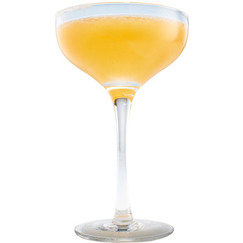 Image d’un verre de cocktail Sidecar original