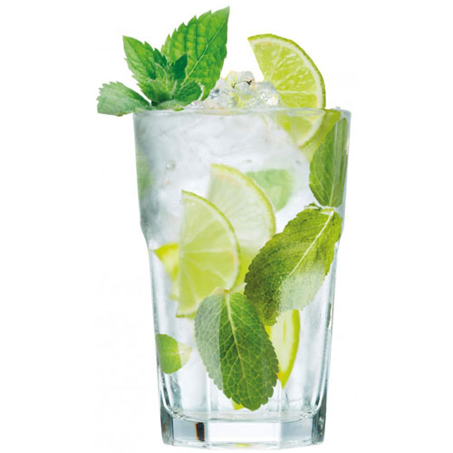 Image d’un verre de cocktail Virgin Mojito original