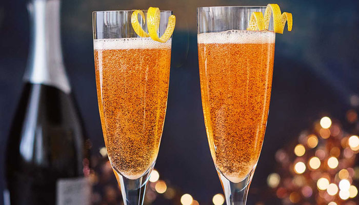 recette-originale-cocktail-champagne-cocktail Image d’un verre de cocktail Champagne Cocktail original
