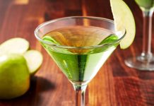 Cocktail : la vraie recette du Designated Appletini (mocktail) Recette originale du cocktail Designated Appletini (mocktail)