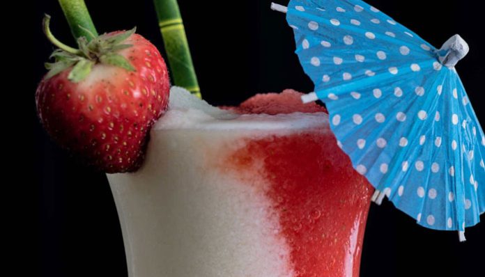 Recette originale du cocktail Virgin Miami Vice (mocktail)
