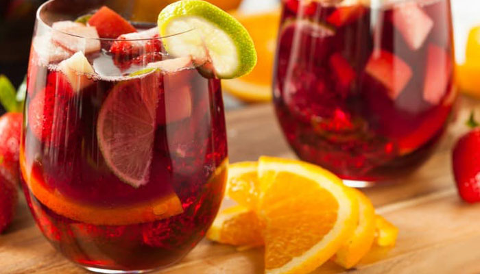 Recette originale du cocktail Virgin Sangria (mocktail)