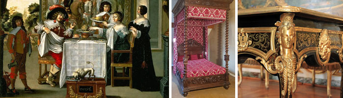 Photo histoire du mobilier : 17e siècle