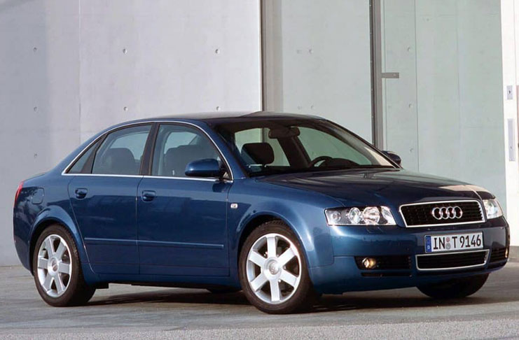 Présentation de la voiture Audi A4