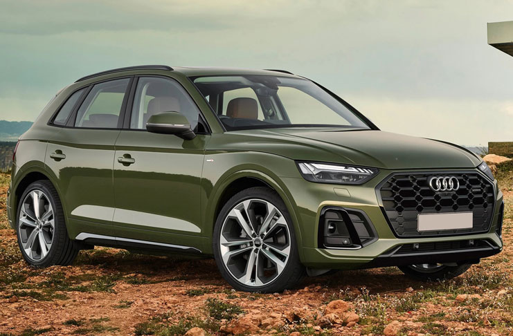 Présentation de la voiture Audi Q5