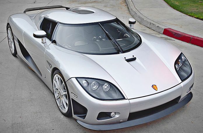 Présentation de la voiture Koenigsegg CCX
