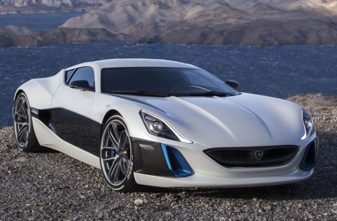 Présentation de la voiture Rimac Concept One