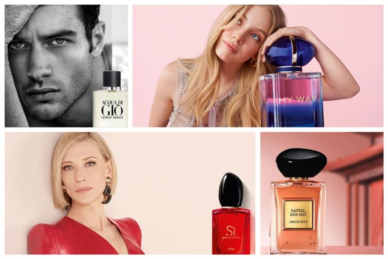 Histoire de la maison Giorgio Armani Parfums