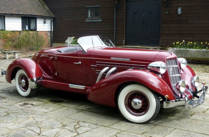 voiture-mythique-auburn-851-speedster Présentation de la voiture Auburn 851 Speedster