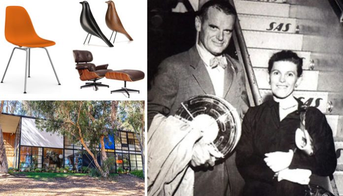 eames-histoire-designer Photo de présentation designers Charles et Ray Eames