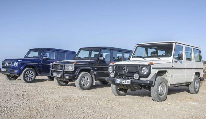 Présentation de la Classe G de Mercedes-Benz
