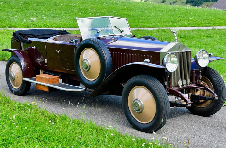 Présentation de la voiture Rolls-Royce Phantom I