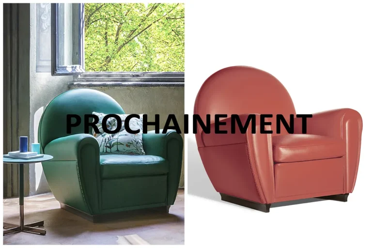 Meuble emblématique de Poltrona Frau : fauteuil Vanity Fair