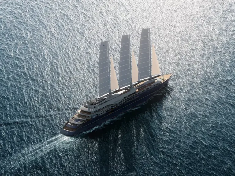 L&rsquo;Orient Express Corinthian : le plus grand voilier de croisière de luxe au monde bientôt à flot