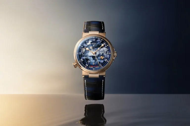 Breguet Marine Hora Mundi 5555 célèbre les 250 ans avec un globe céleste en émail phosphorescent
