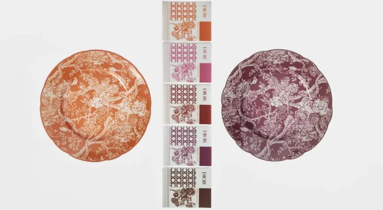 « Make My Own Table » compose un service Dior Maison en 35 couleurs