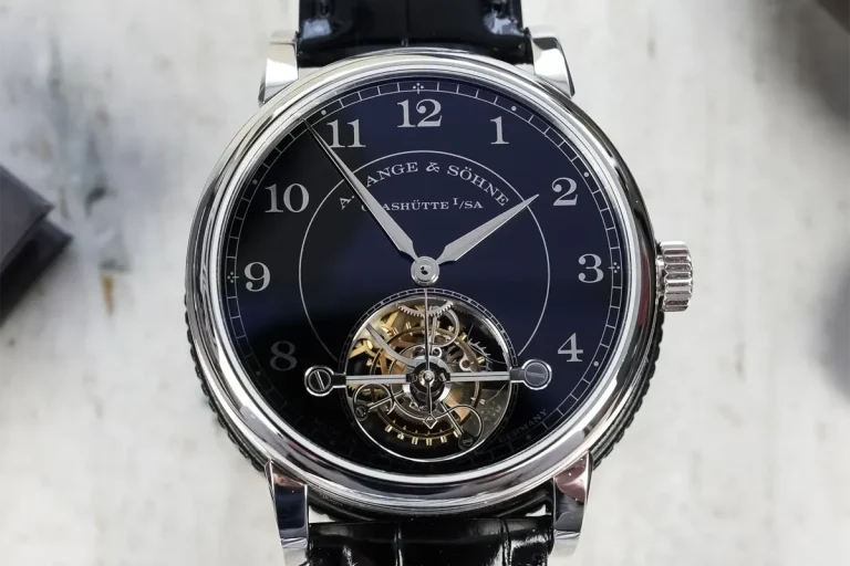 A. Lange & Söhne – Tourbillon en platine