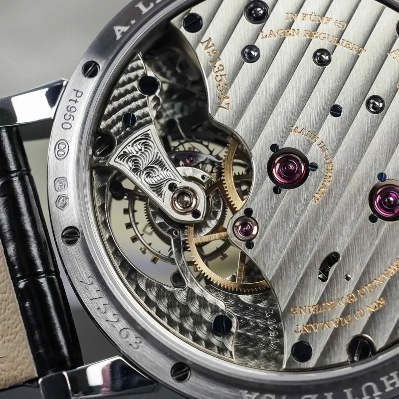 A. Lange & Söhne – Tourbillon en platine